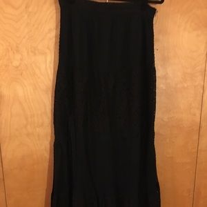 Lace Maxi Skirt